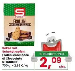 Interspar Frollini con Gocce di Cioccolato S-BUDGET offerta