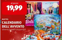ALDI Mattel Calendario dell'Avvento offerta