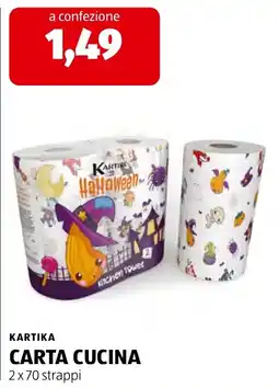 ALDI Kartika carta cucina offerta