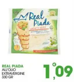 Rosa Cash Real Piada all’olio extravergine offerta