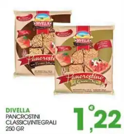 Rosa Cash Divella Pancrostini Classici/Integrali offerta