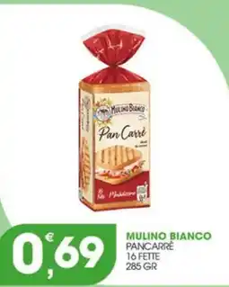 Rosa Cash Mulino Bianco Pan Carrè offerta