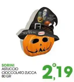 Rosa Cash Sorini astuccio cioccolato zucca offerta