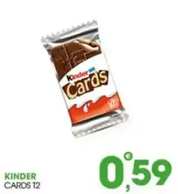 Rosa Cash Kinder Cards offerta