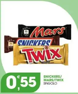 Rosa Cash Snickers/Mars/Twix singolo offerta