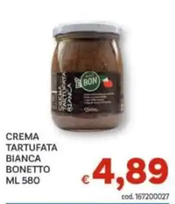 Vivo Supermercati Crema tartufata bianca Bonetto offerta