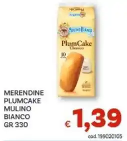 Vivo Supermercati Merendine Plumcake Mulino Bianco offerta