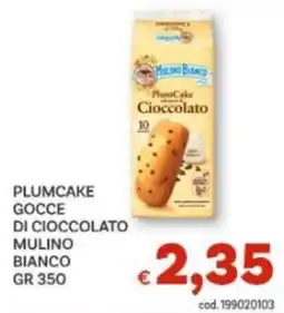 Vivo Supermercati Plumcake gocce di cioccolato mulino bianco offerta