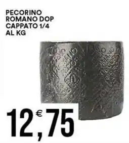 Vantaggio Cash&Carry Pecorino romano dop cappato offerta