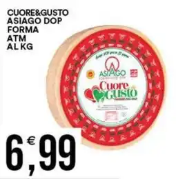 Vantaggio Cash&Carry Cuore & Gusto Asiago DOP offerta