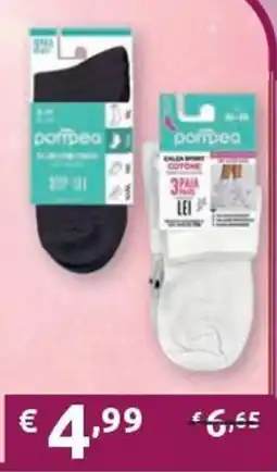 PiùMe Pantofola sport cotone offerta