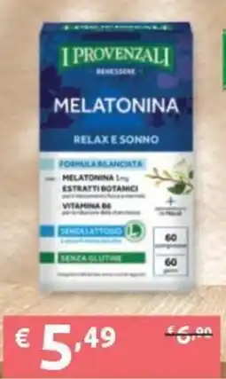 PiùMe I Provenzali Melatonina offerta