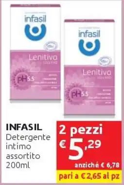 PiùMe Infasil Detergente intimo offerta