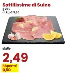 Prix Quality Sottilissime di Suino offerta