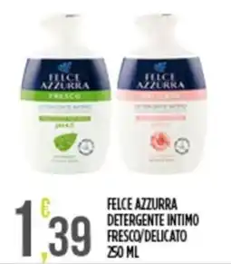 Euroesse Felce Azzurra Detergente Intimo Fresco/Delicato offerta