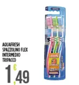 Euroesse Aquafresh spazzolino flex intermedio offerta
