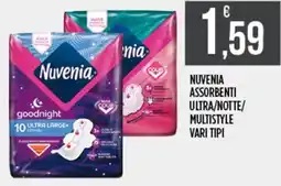 Euroesse Nuvenia assorbenti ultra/notte/multistyle offerta