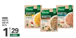 Tutto Risparmio Cash&Carry Knorr Risotto vari tipi offerta