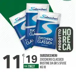 Tutto Risparmio Cash&Carry Sudzuccheri zucchero classico offerta