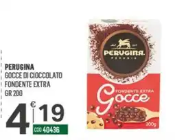 Tutto Risparmio Cash&Carry Perugina Gocce di cioccolato fondente extra offerta