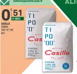 Tutto Risparmio Cash&Carry Farina Casillo offerta