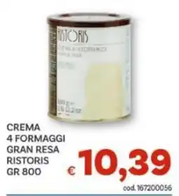 Vivo Supermercati Crema 4 formaggi gran resa Ristoris offerta