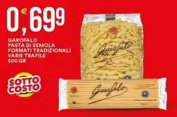 Vantaggio Cash&Carry Garofalo pasta di semola formati tradizionali varie trafile offerta