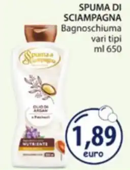 Acqua & Sapone Spuma di Sciampagna Bagnoschiuma offerta