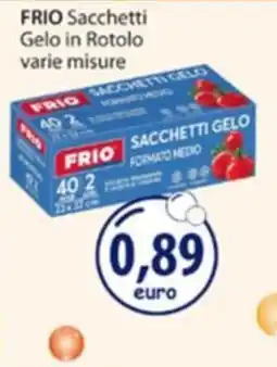 Acqua & Sapone Frio sacchetti gelo offerta