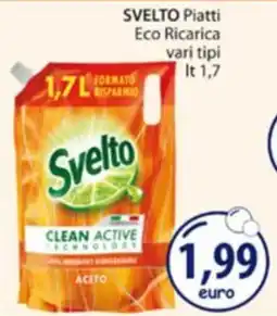 Acqua & Sapone Svelto Piatti Eco Ricarica offerta