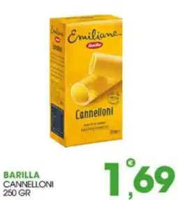 Rosa Cash Barilla Cannelloni offerta