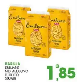 Rosa Cash Barilla Emiliane nidi all'uovo offerta