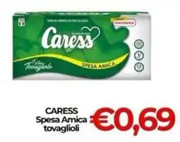 Supermercati Pasquale Prisco Caress tovaglioli offerta