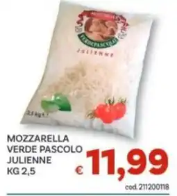 Vivo Supermercati Mozzarella verde pascolo julienne offerta