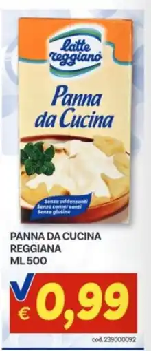 Vivo Supermercati Panna da cucina Reggiana offerta