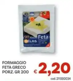 Vivo Supermercati Formaggio feta greco Belas offerta
