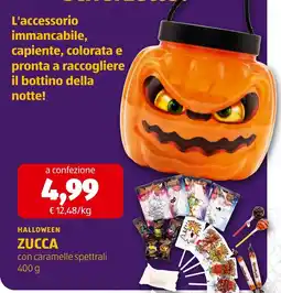 ALDI Zucca con caramelle spettrali offerta