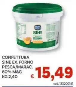 Vivo Supermercati Confettura Sine ex forno pesca/marac. offerta