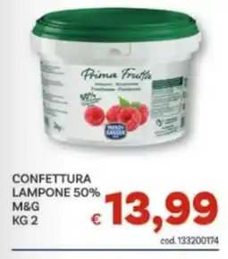 Vivo Supermercati Confettura lampone Prima Frutta offerta