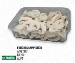 Tutto Risparmio Cash&Carry Funghi champignon affettati offerta