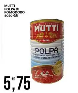 Vantaggio Cash&Carry Mutti polpa di pomodoro offerta