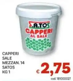 Vivo Supermercati Capperi al sale Satos offerta