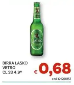 Vivo Supermercati Birra Lasko offerta