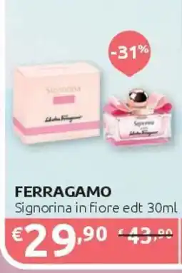 PiùMe Ferragamo Signorina in fiore edt offerta