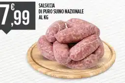 Euroesse Salsiccia di puro suino nazionale offerta