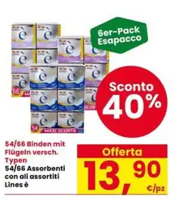 Interspar Binden mit Flügeln versch. Typen offerta