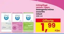 Interspar Detergente intimo assortito Infasil offerta