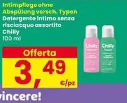 Interspar Detergente intimo senza risciacquo assortito Chilly offerta