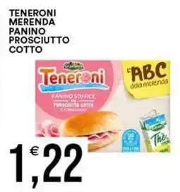 Vantaggio Cash&Carry Teneroni panino soffice prosciutto cotto e formaggio offerta