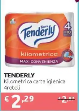 PiùMe Tenderly Kilometrica carta igienica offerta